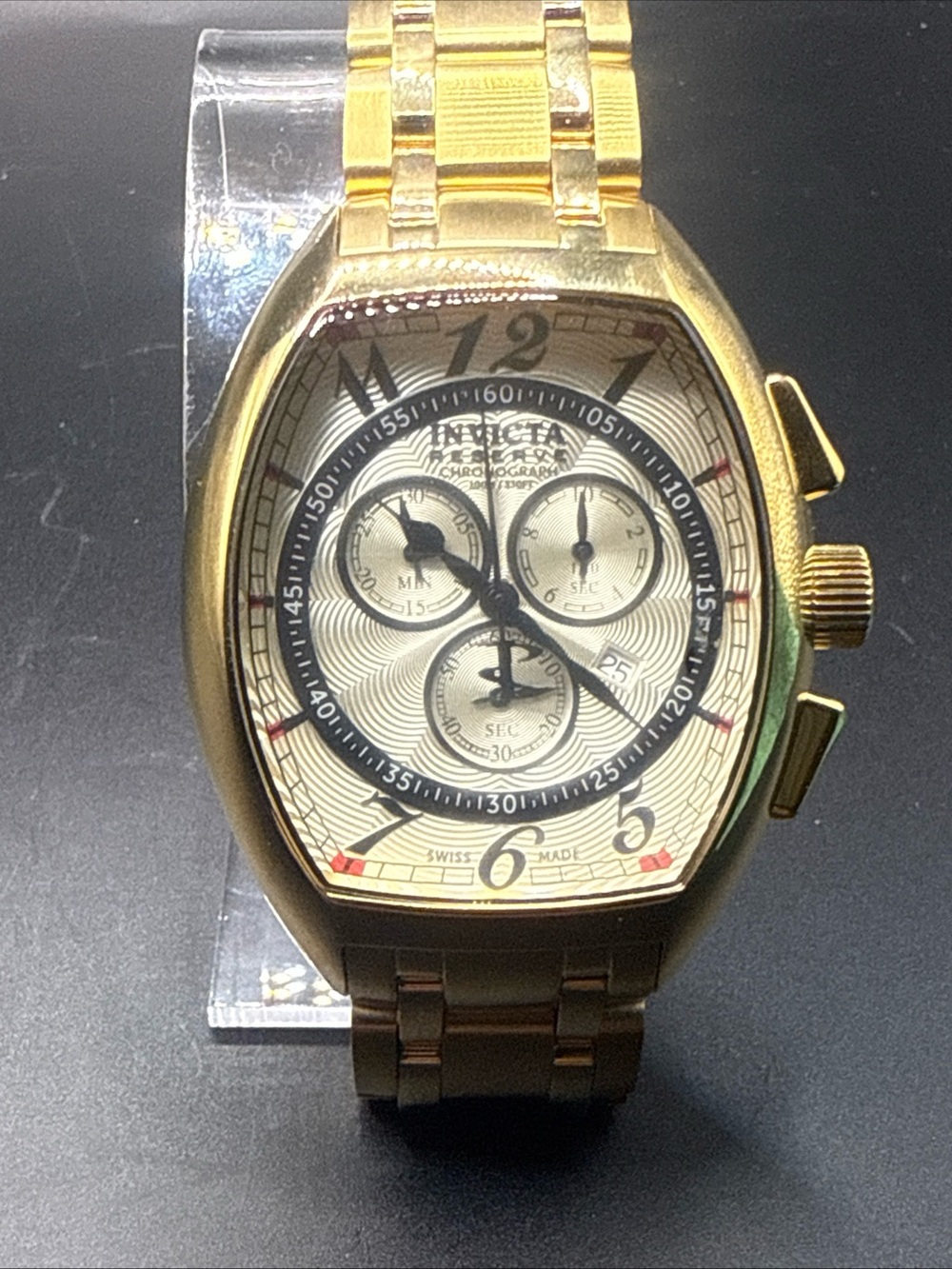 Invicta Men's Reserve Tonneau watch Model 17281 New Battery